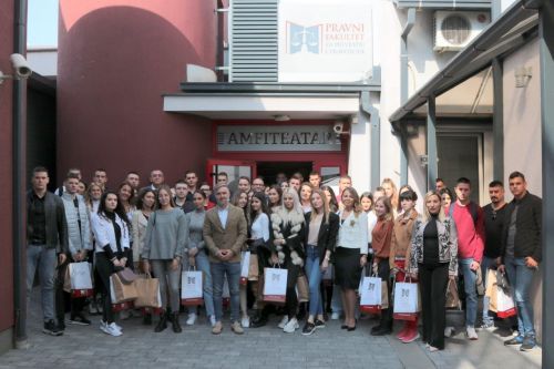 Svečani prijem brucoša Pravnog fakulteta za privredu i pravosuđe
